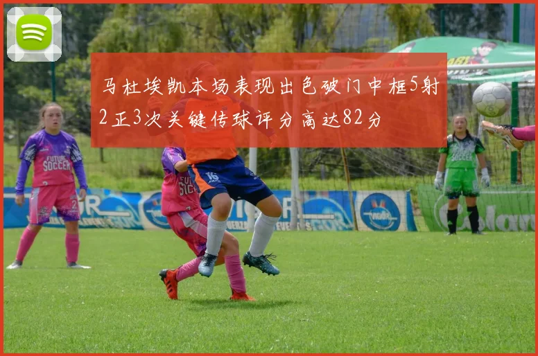 马杜埃凯本场表现出色破门中框5射2正3次关键传球评分高达82分