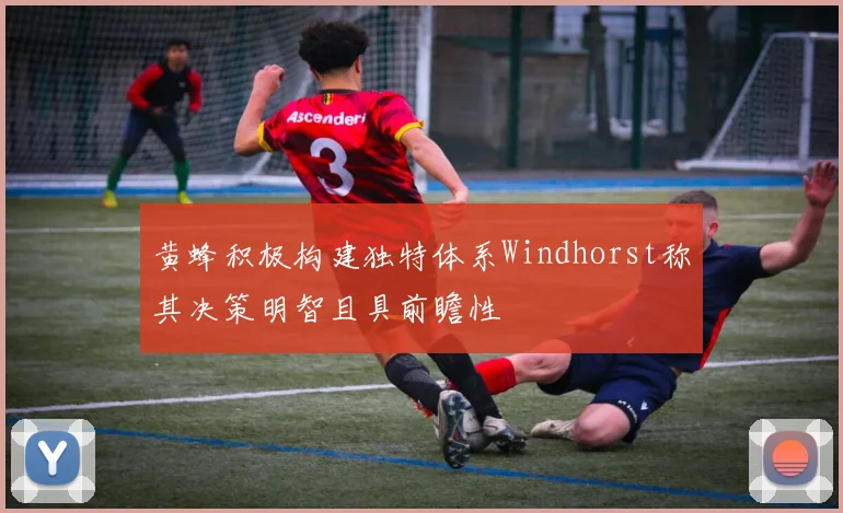 黄蜂积极构建独特体系Windhorst称其决策明智且具前瞻性